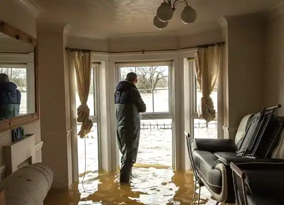 water damage restoration service Gales Ferry